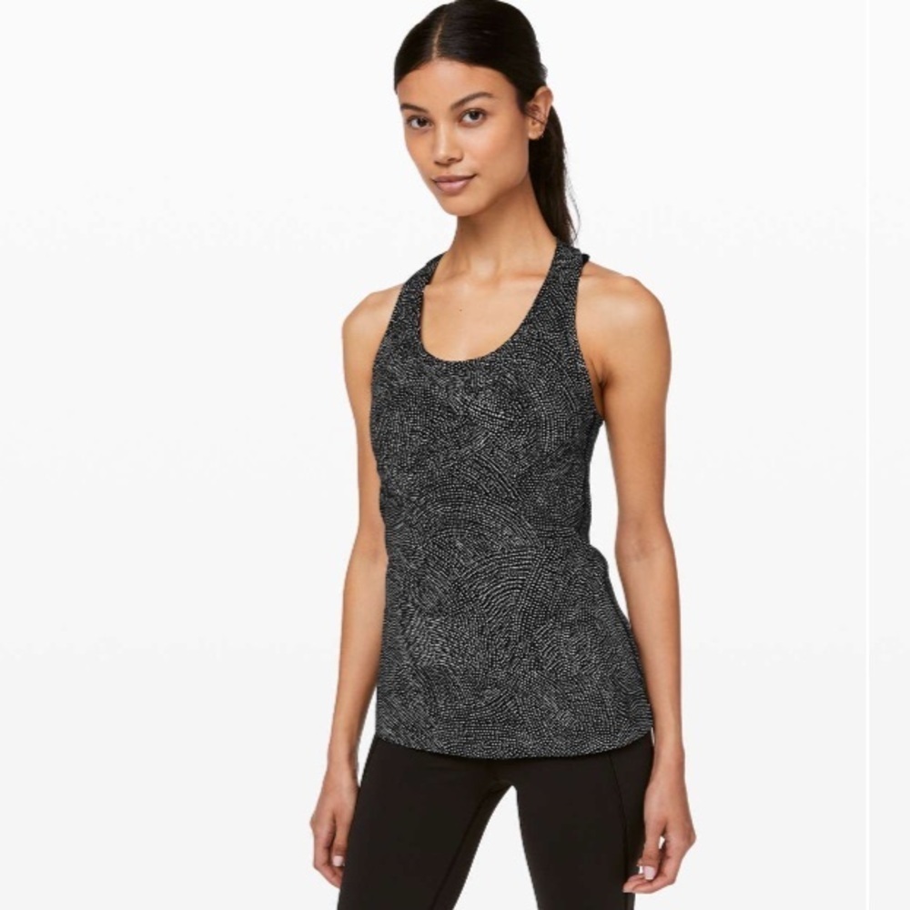 Womens Lululemon Cool Racerback II grey size 6